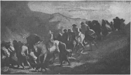 I fuggitivi - Honoré Daumier