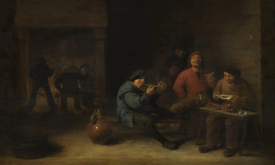 I fumatori - David Teniers il Giovane