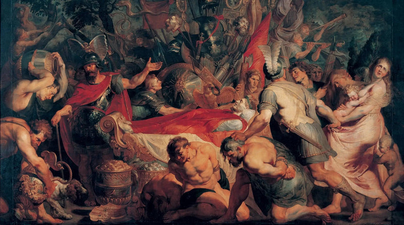 Le funerali di Decio Mus - Peter Paul Rubens