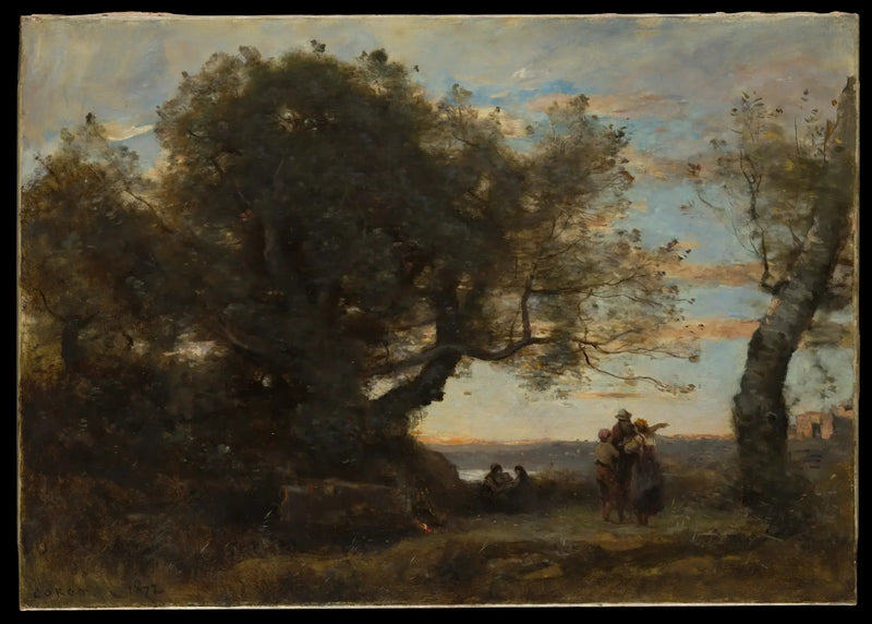 I Gitani - Jean-Baptiste Camille Corot