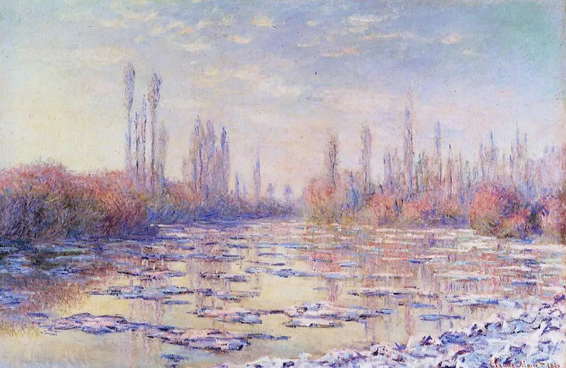 I cubetti di ghiaccio - Claude Monet