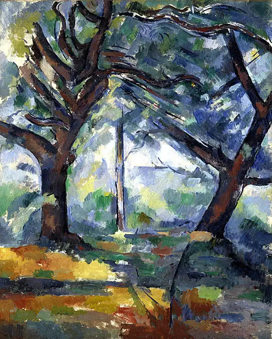 I Grandi Alberi - Paul Cézanne
