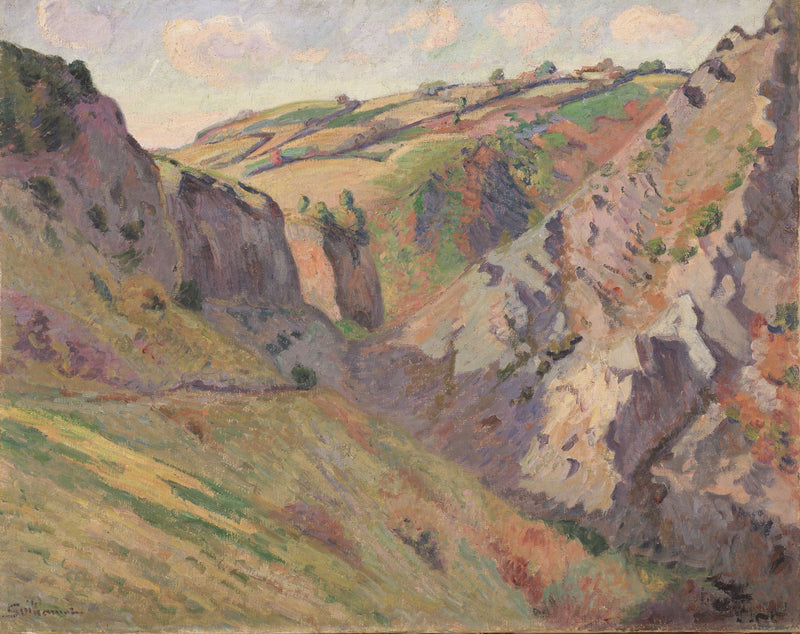Le grotte di Prunal vicino a Pontgibaud (Auvergne) - Armand Guillaumin