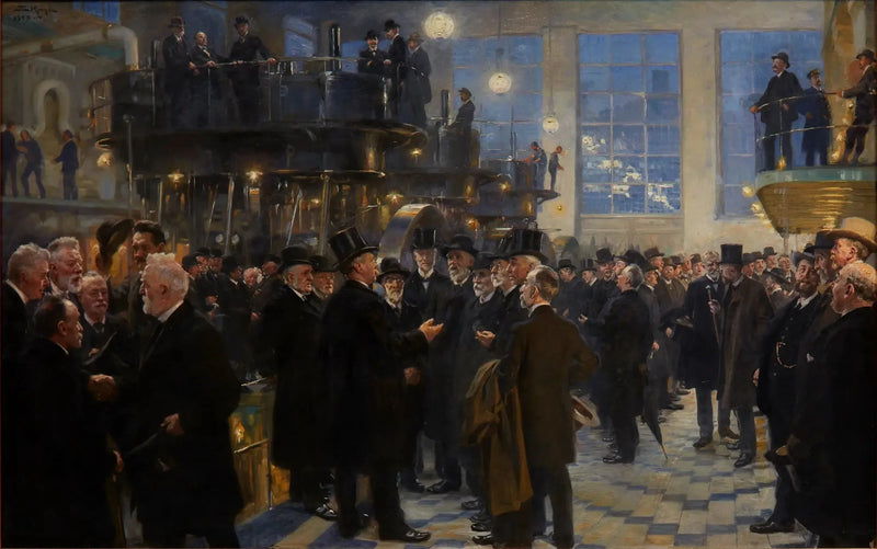 Gli uomini dell'industria - Peder Severin Krøyer