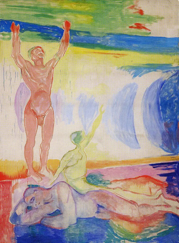 Gli uomini si svegliano - Edvard Munch