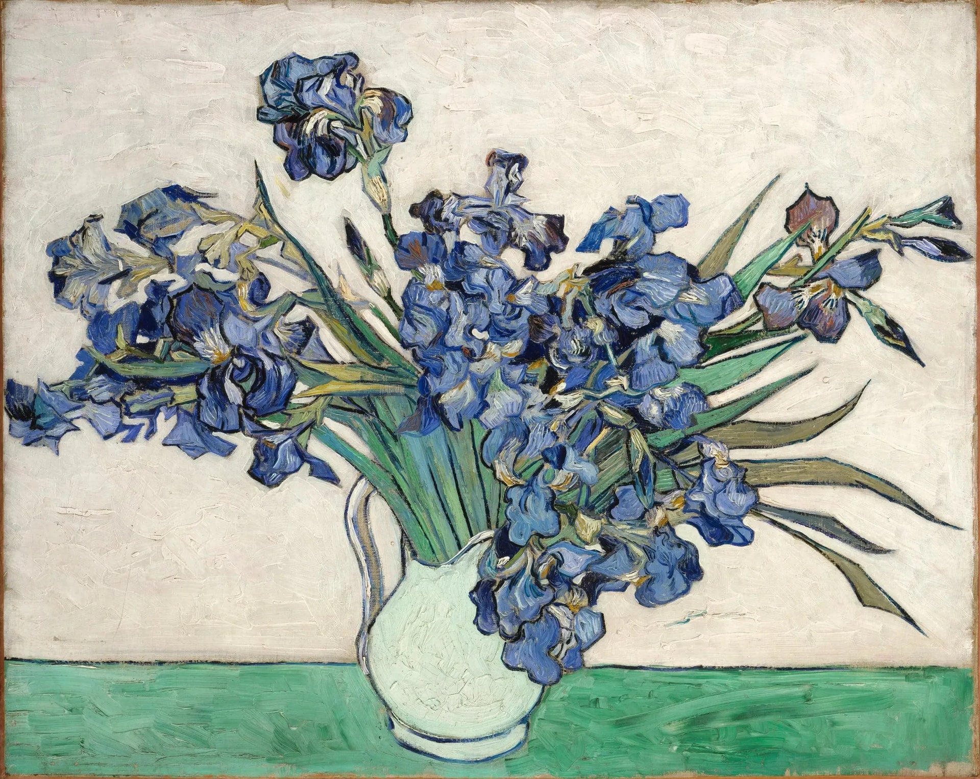 Les Iris - Vincent van Gogh image 1 tableau peint à l’huile sur toile