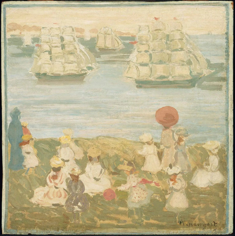 Le belle navi - Maurice Prendergast