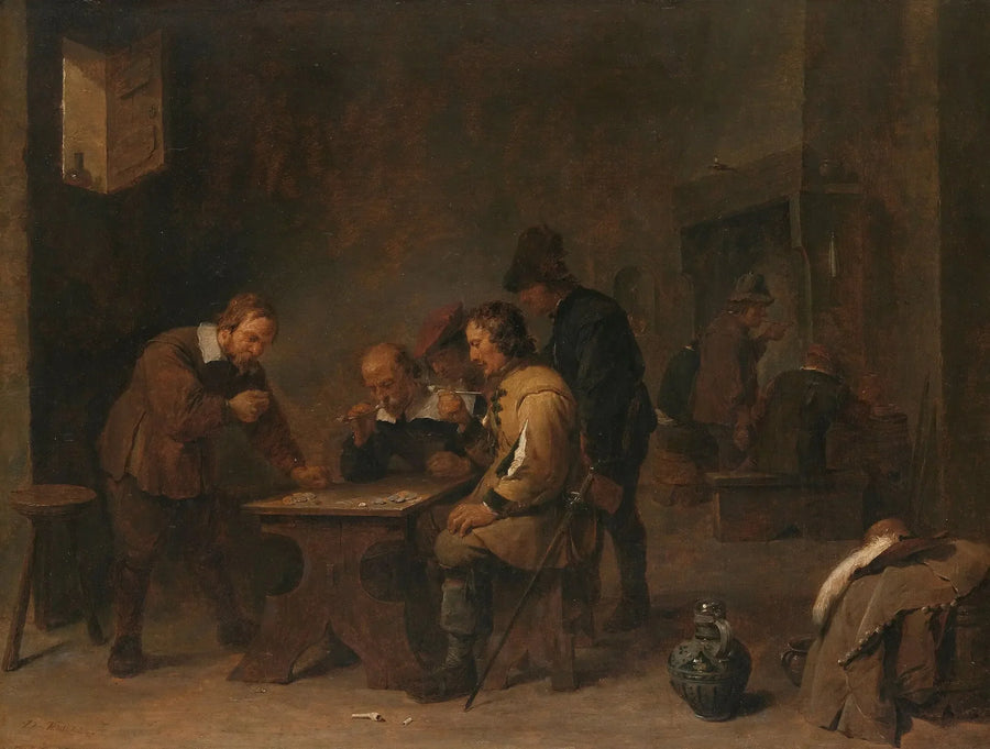 I giocatori - David Teniers il Giovane