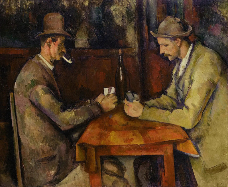 I giocatori di carte - Paul Cézanne