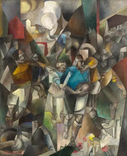 I giocatori di calcio - Albert Gleizes