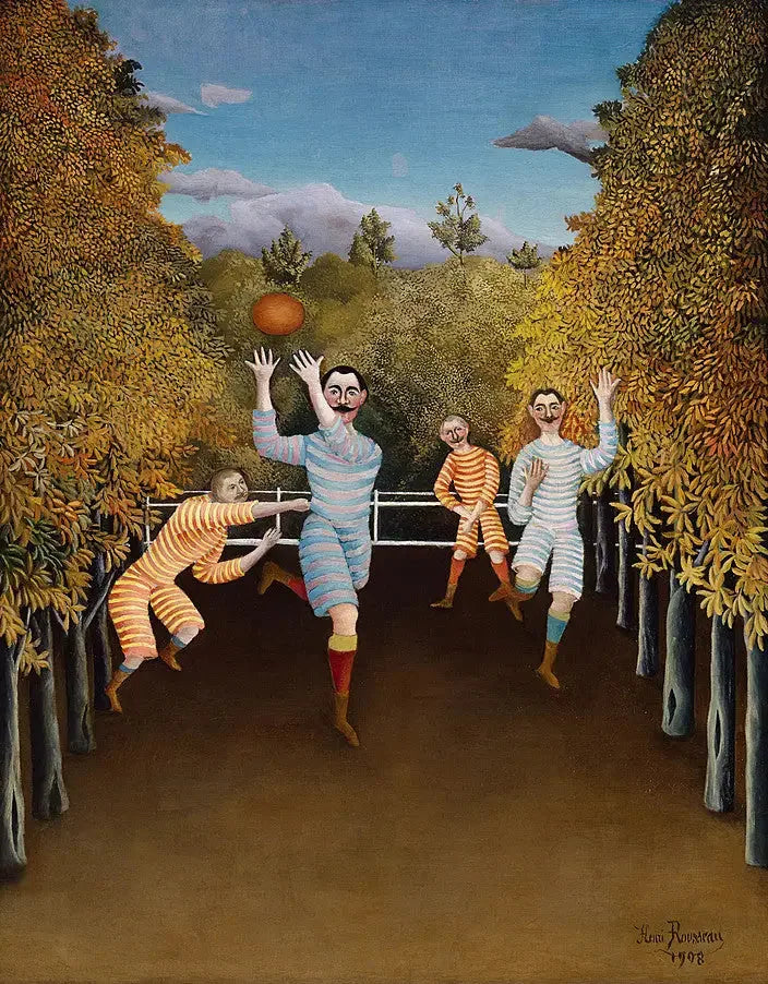 I giocatori di calcio - Henri Rousseau