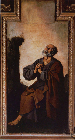 Le lacrime di san Pietro - Francisco de Zurbarán