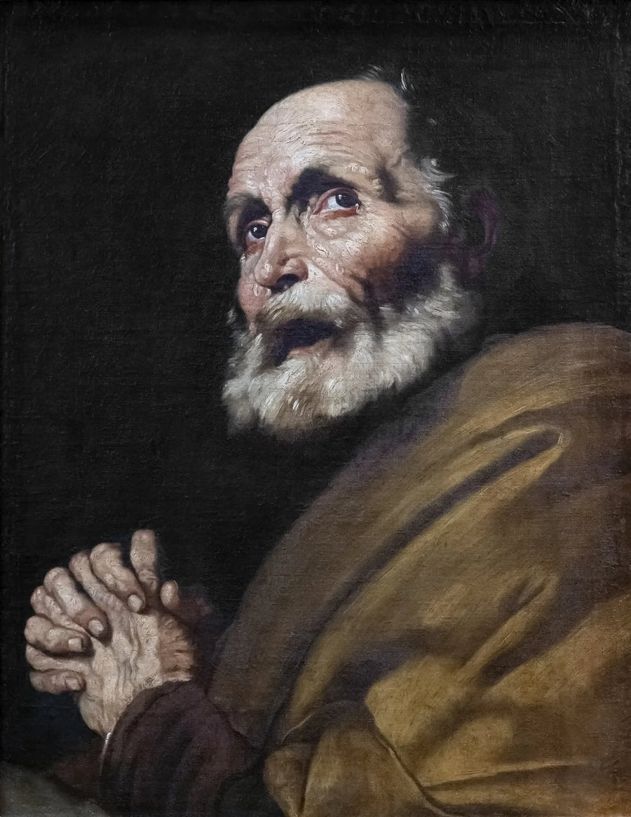 Le lacrime di san Pietro - Jusepe de Ribera