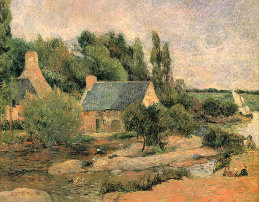 Le Lavandaie a Pont-Aven - Paul Gauguin