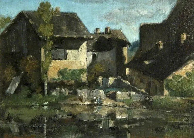 Le Lavandaie - Gustave Courbet