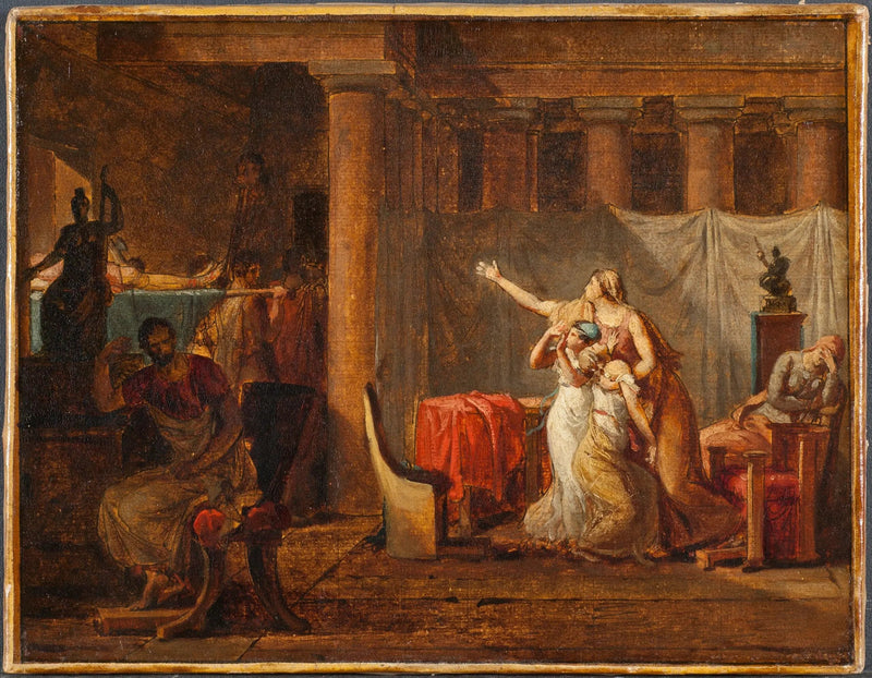 I lictor riportano a Bruto i corpi dei suoi figli - Jacques-Louis David