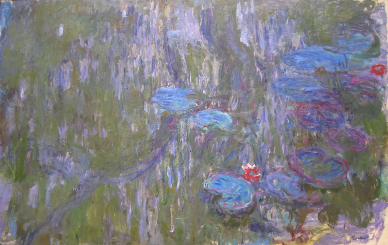 Le ninfee, i riflessi dei salici piangenti - Claude Monet