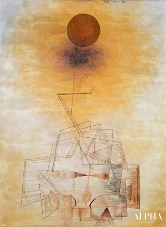 les limites de la raison - Paul Klee - Reproductions de tableaux et peintures haut de gamme