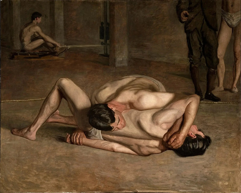 I lottatori - Thomas Eakins