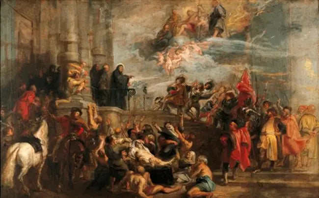 I miracoli di san Benpît - Peter Paul Rubens