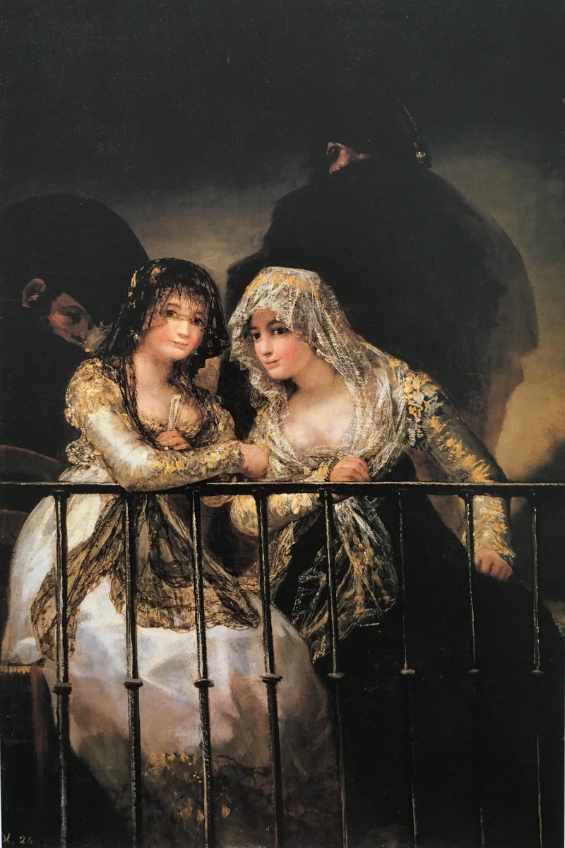 Le Majas sul balcone - Francisco de Goya