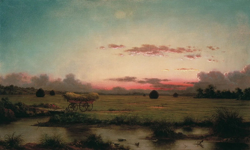 Le Paludi del Rhode Island - Martin Johnson Heade