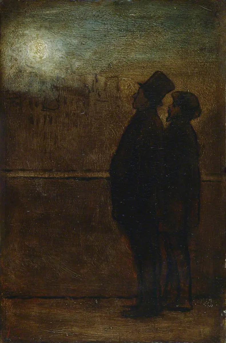 I camminatori della notte - Honoré Daumier