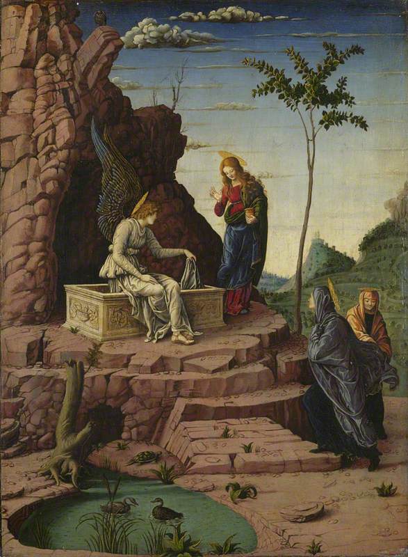 Le Sposi al Sepolcro - Andrea Mantegna