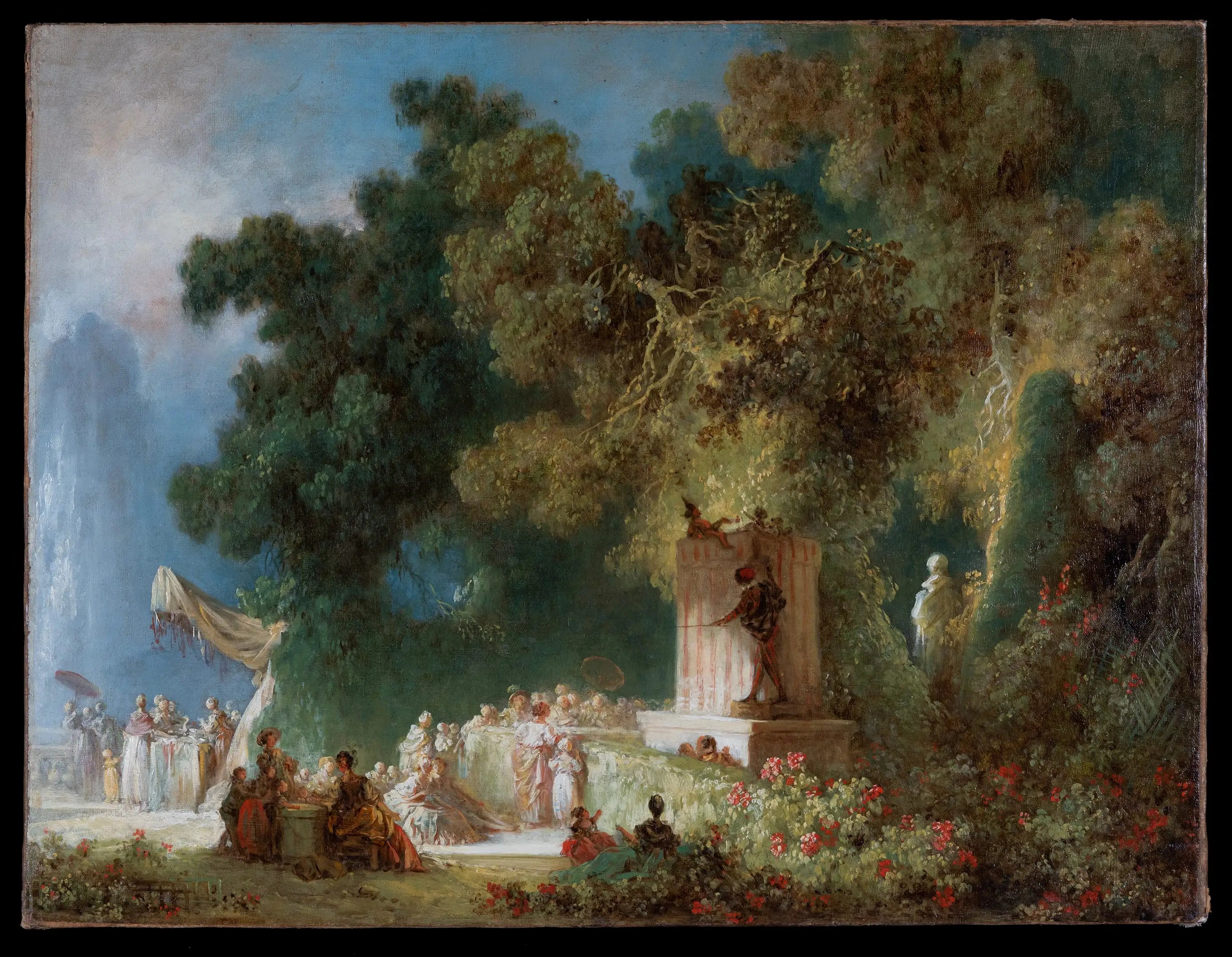 Les Marionnettes - Jean-Honoré Fragonard - Alpha Reproduction