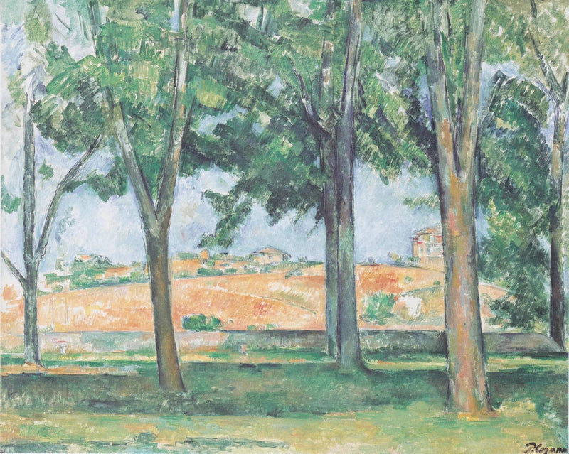 I Castagni del Jas de Bouffan - Paul Cézanne