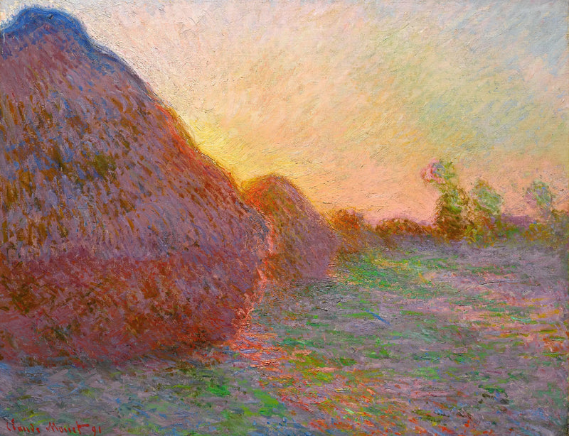 Le macine - Claude Monet