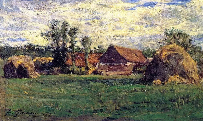 Le Meule, o Dintorni di Pontoise - Paul Gauguin