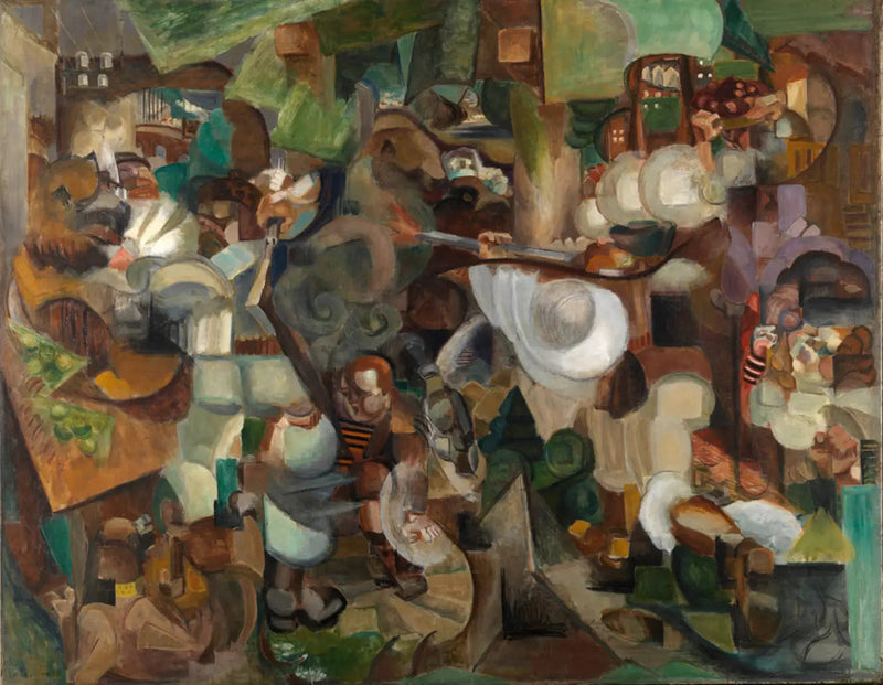 Gli Montagnards attaccati dagli orsi - Henri Le Fauconnier