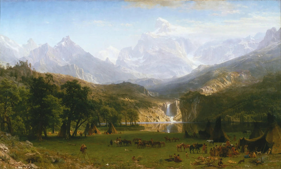 Le montagne Rocciose - Albert Bierstadt