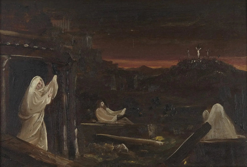 I morti risorgono dalle tombe - Thomas Cole