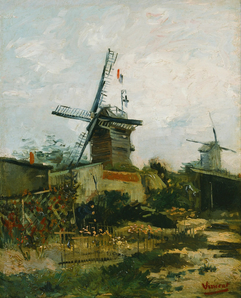 I mulini a vento di Montmartre - Vincent van Gogh