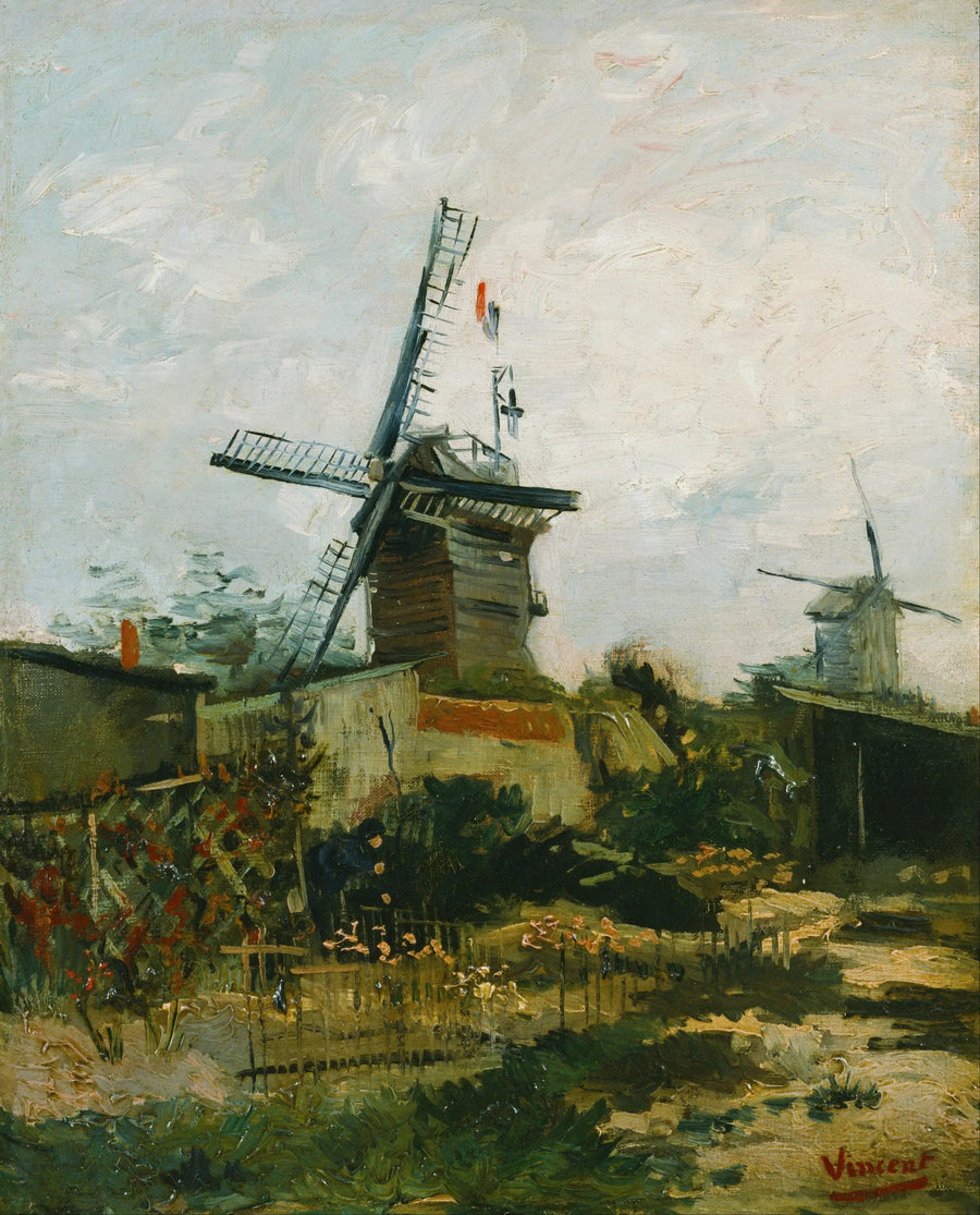 I mulini a vento di Montmartre - Vincent van Gogh