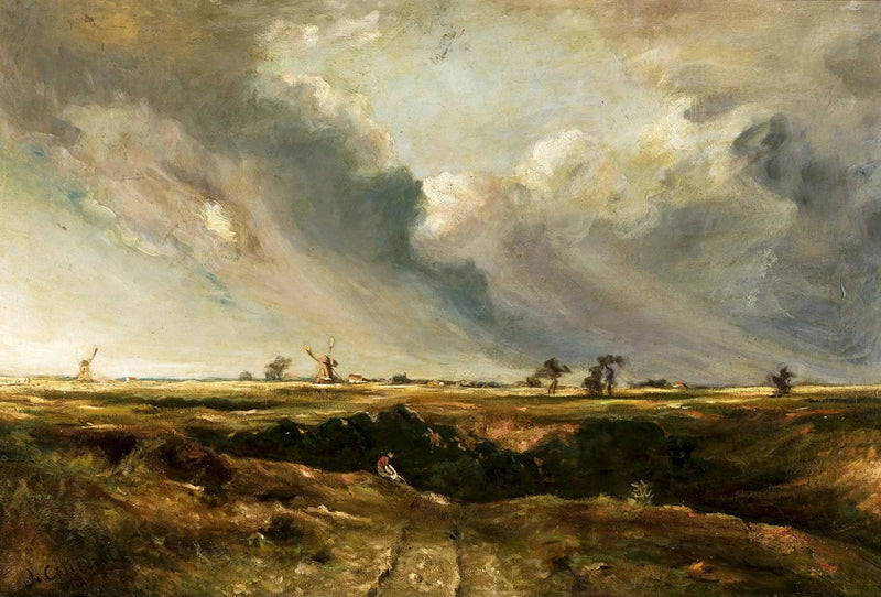 I mulini nel paesaggio. - John Constable