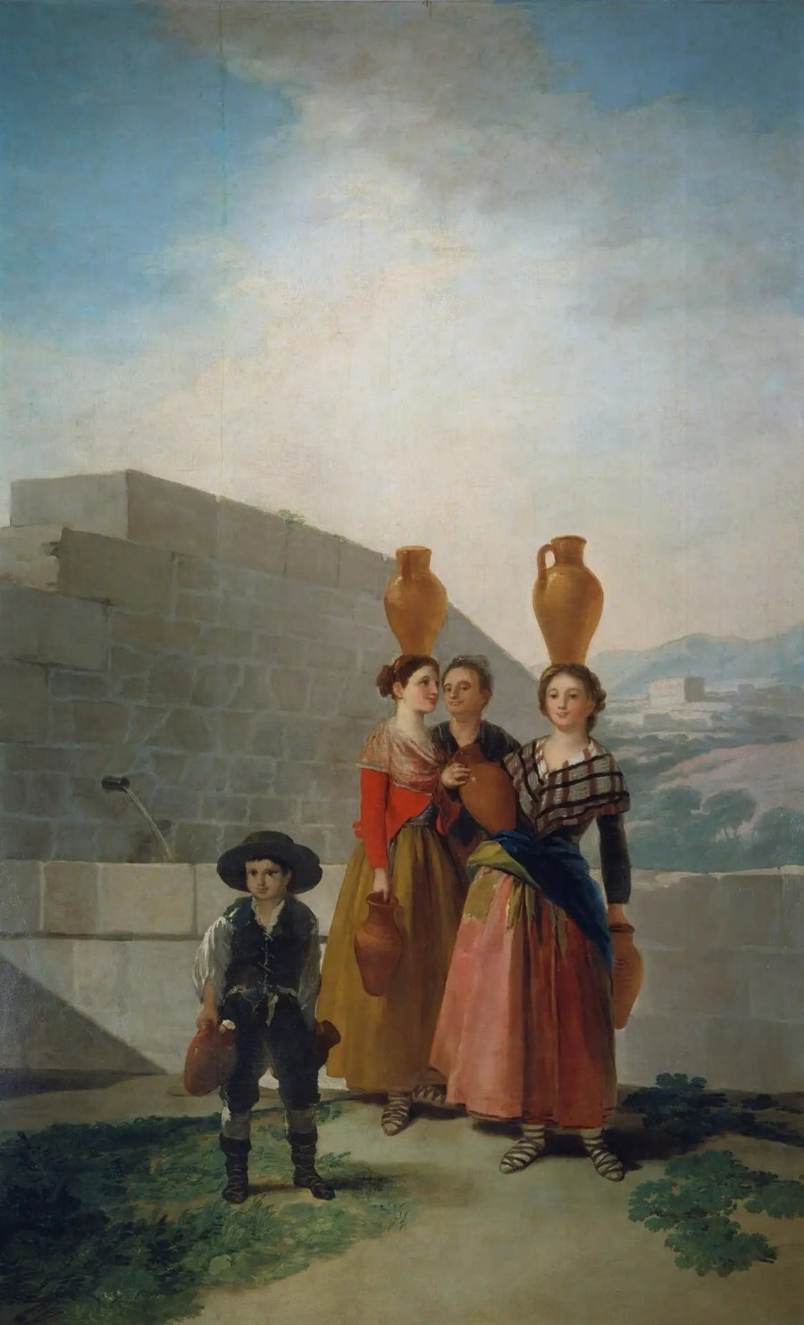 Le Mozas del chantaro - Francisco de Goya