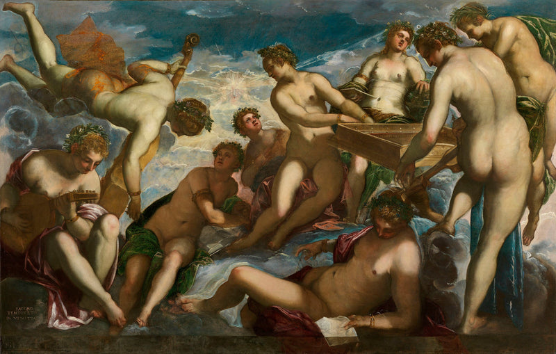 Le Muse - Jacopo Tintoretto