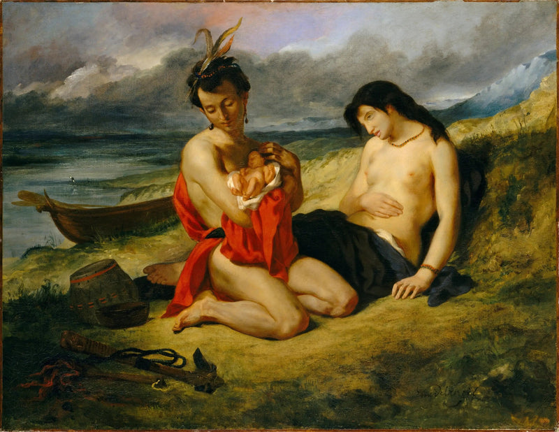 I Natchez - Eugène Delacroix