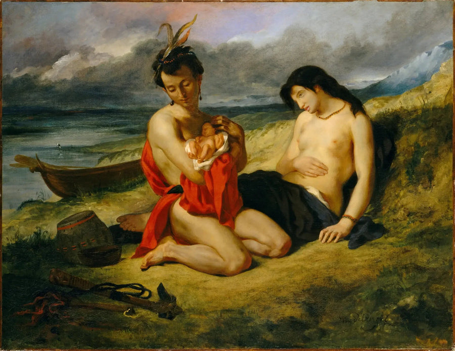 I Natchez - Eugène Delacroix