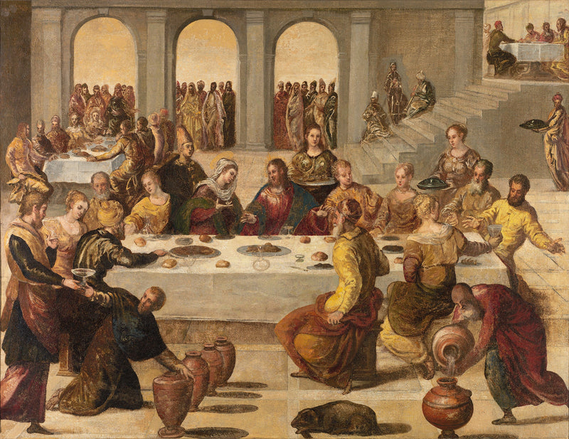 Le Nozze di Cana - Jacopo Tintoretto