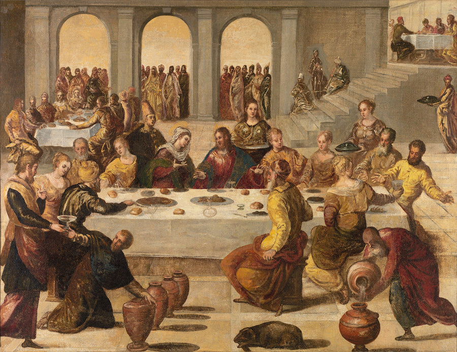 Le Nozze di Cana - Jacopo Tintoretto