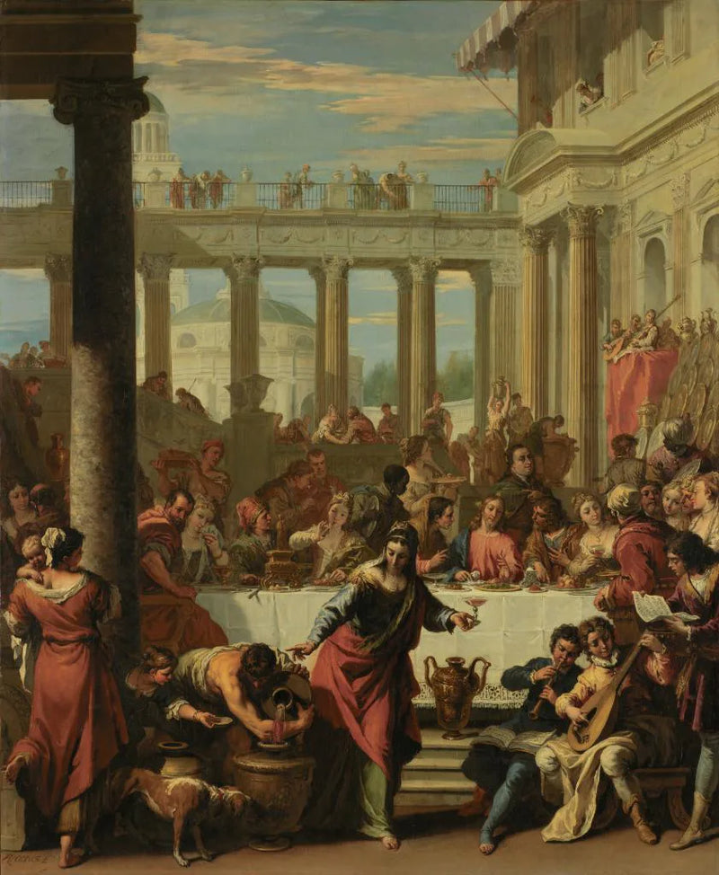 Le Nozze di Cana - Sebastiano Ricci