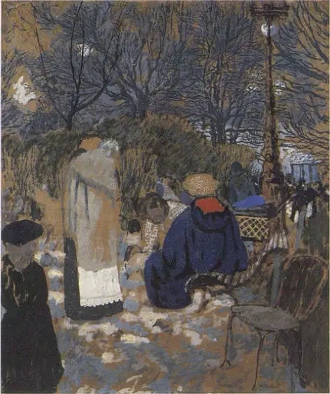 Le balie al square des Batignolles - Édouard Vuillard