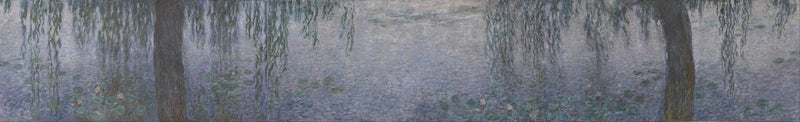 Le Ninfee - Mattina Chiara con Salici - Claude Monet