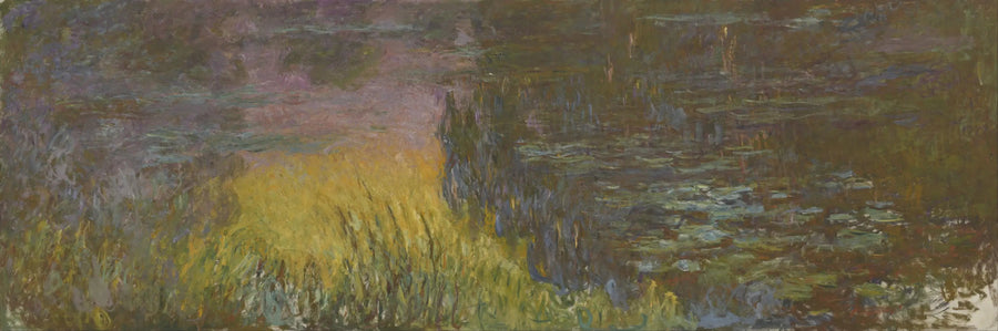 Le Ninfee: Tramonto - Claude Monet