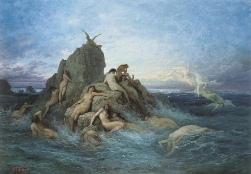 Le Oceanidie - Gustave Doré