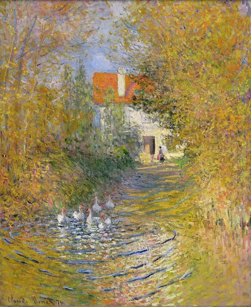Le oche - Claude Monet